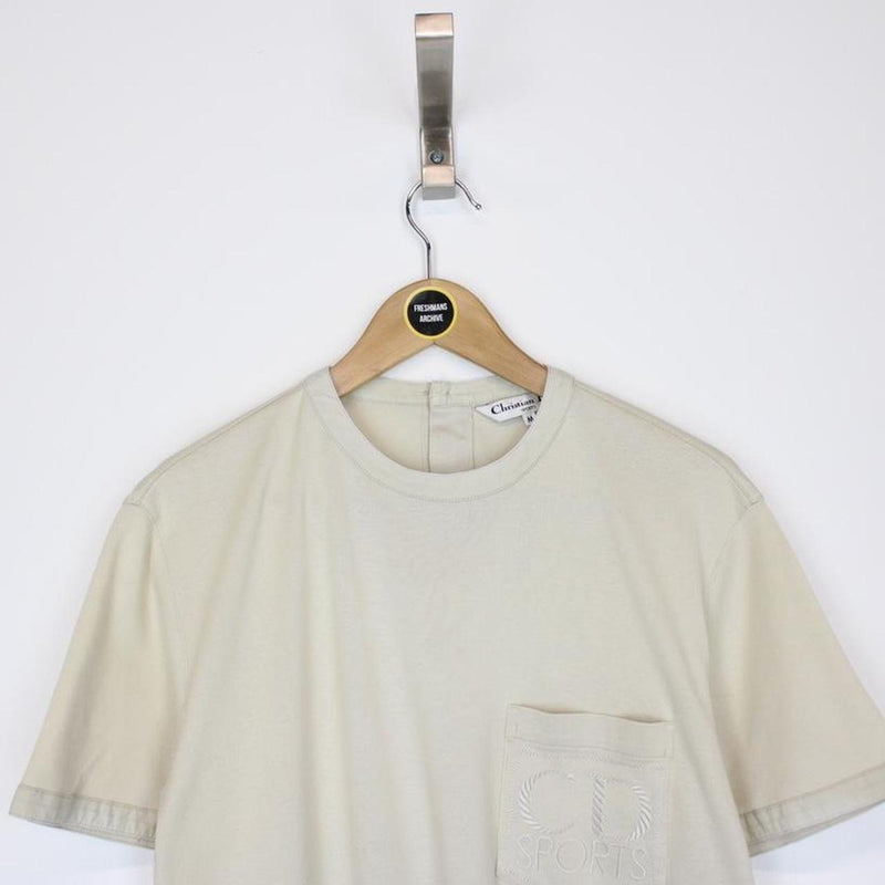 Christian Dior Vintage Logo Tshirts 38 Safety Pin Pattern Top Gray RankAB   eBay